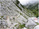 Kraljev dol - Kocbekov dom na Korošici